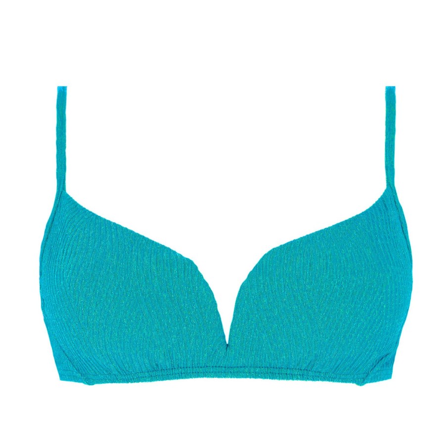 Maillots De Bain Luli Fama Brassiere | Haut De Maillot De Bain Brassiere Azure