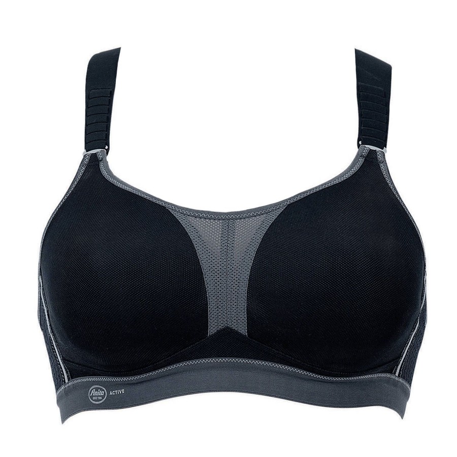 Soutiens-Gorge Anita | Brassiere De Sport Dynamix Star Noir/Anthracite