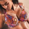 Maillots De Bain Freya Triangle | Haut De Maillot De Bain Foulard Multi