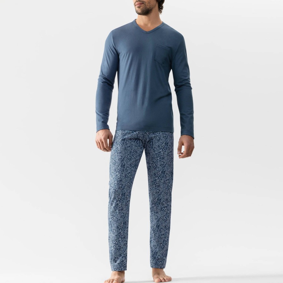 Homme Mey Pyjama Homme | Pyjama Homme En Coton New Denim