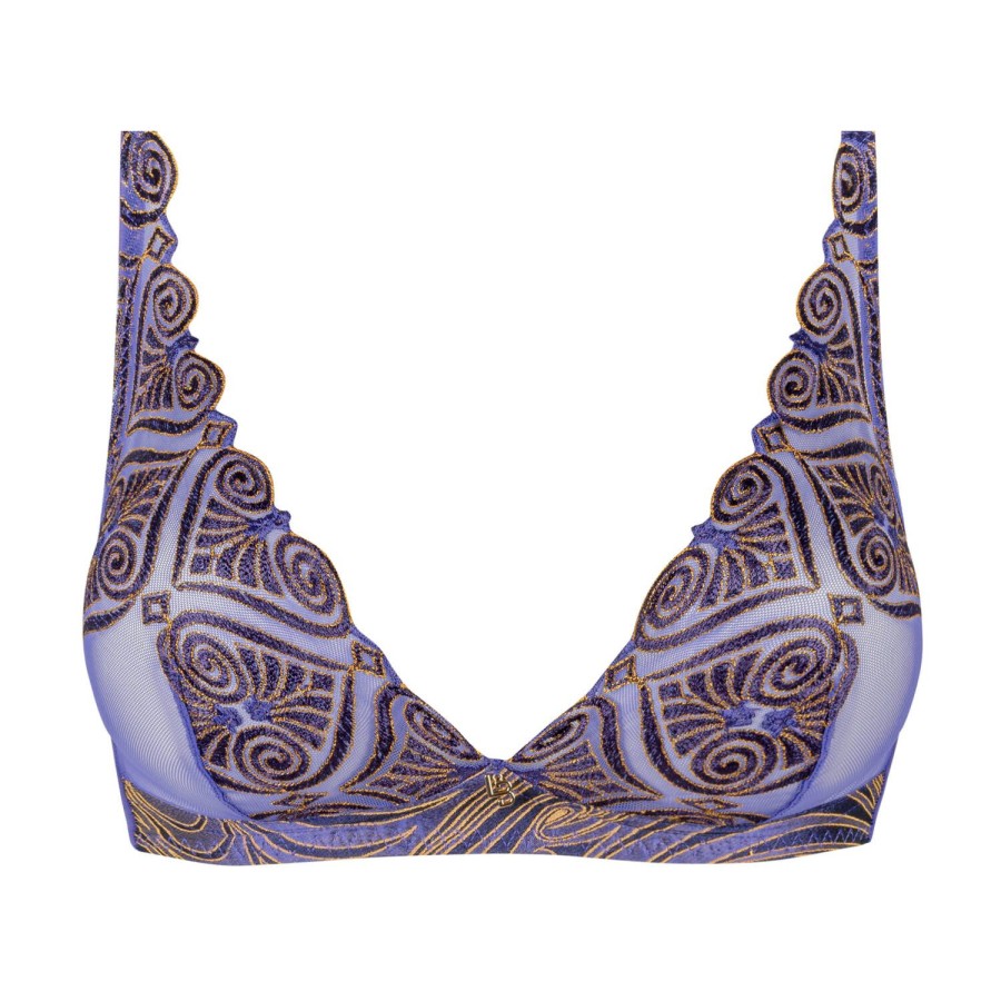 Soutiens-Gorge Louisa Bracq | Soutien-Gorge Sans Armatures Bleu Solitaire