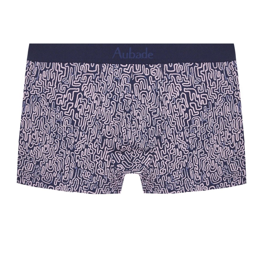 Homme Aubade Boxer Homme | Boxer Homme En Coton Et Modal New Cactus