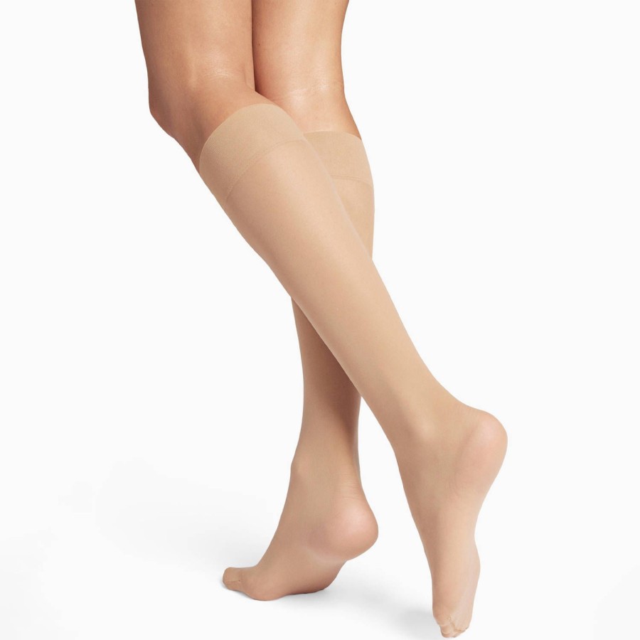 Lingerie Wolford | Mi-Bas Leger 10 Deniers Cosmetic