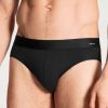 Homme Calida Slip Homme | Slip Homme En Coton Noir