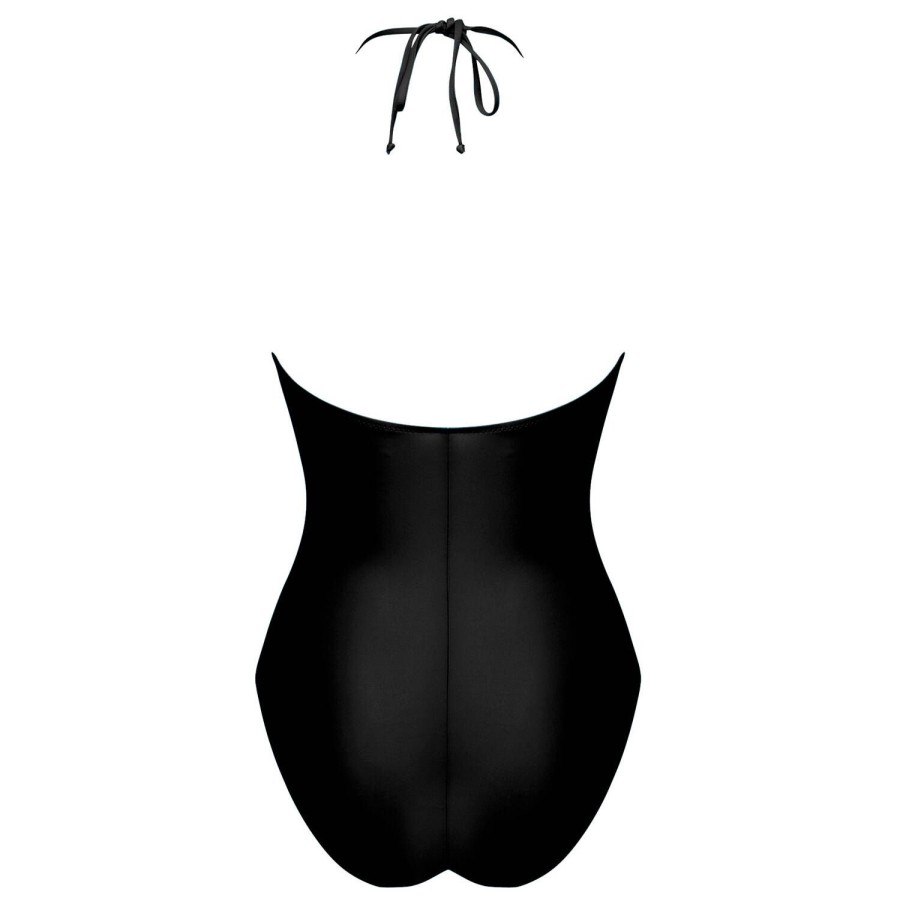 Maillots De Bain Antigel Autres Formes | Maillot De Bain 1 Piece Sans Armatures Noir