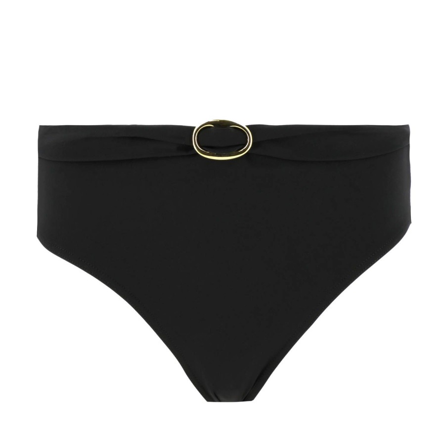 Maillots De Bain Livia Culotte Haute | Bas De Maillot De Bain Culotte Haute Ishia Noir