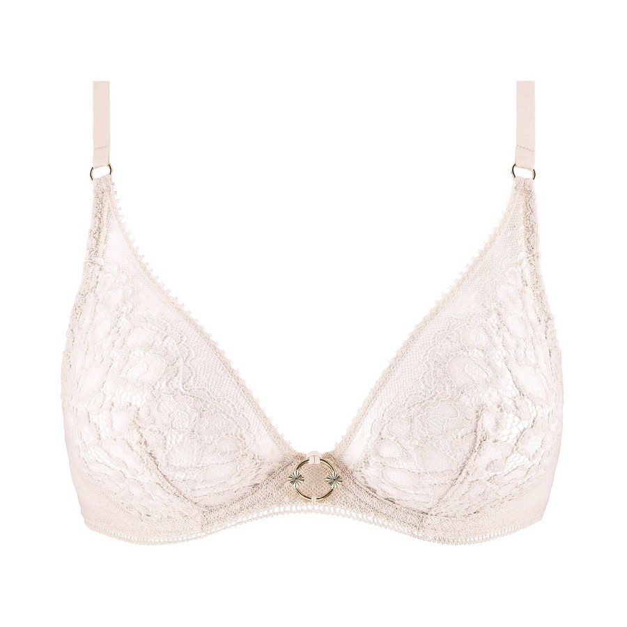 Soutiens-Gorge Aubade | Soutien-Gorge Triangle En Dentelle The Blanc