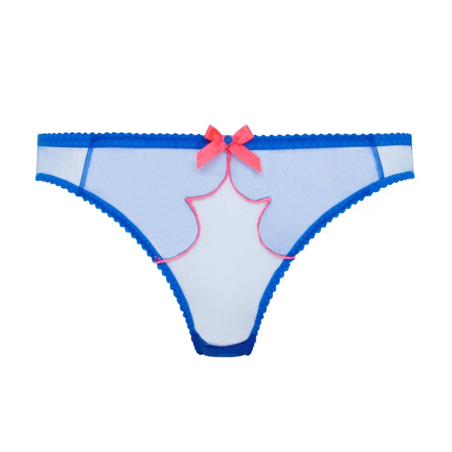 Culottes Agent Provocateur | Slip Blue/Neon Pink