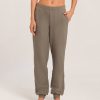 Lingerie De Nuit Hanro | Pantalon En Coton Mocha Stone