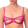 Soutiens-Gorge Coco de Mer | Soutien-Gorge Balconnet Ouvert Rose