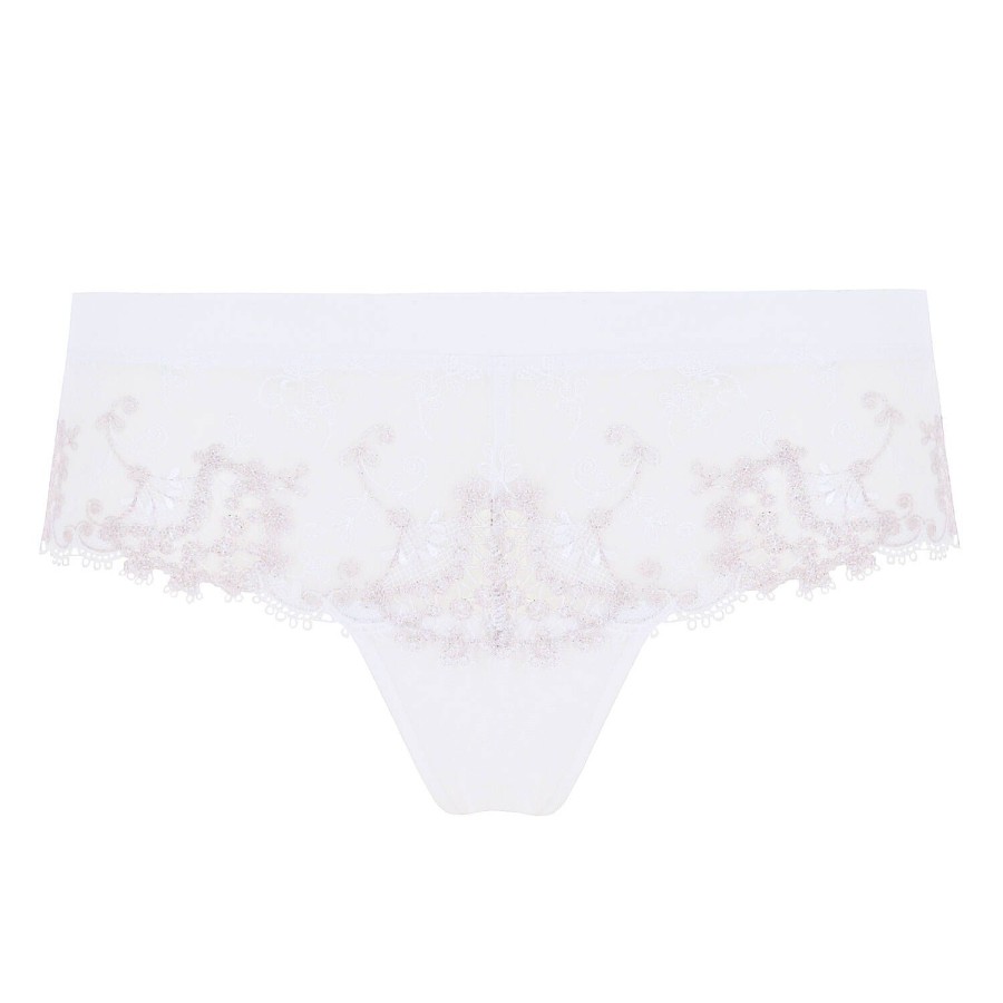 Culottes Simone Pérèle | Shorty Blanc Cristal