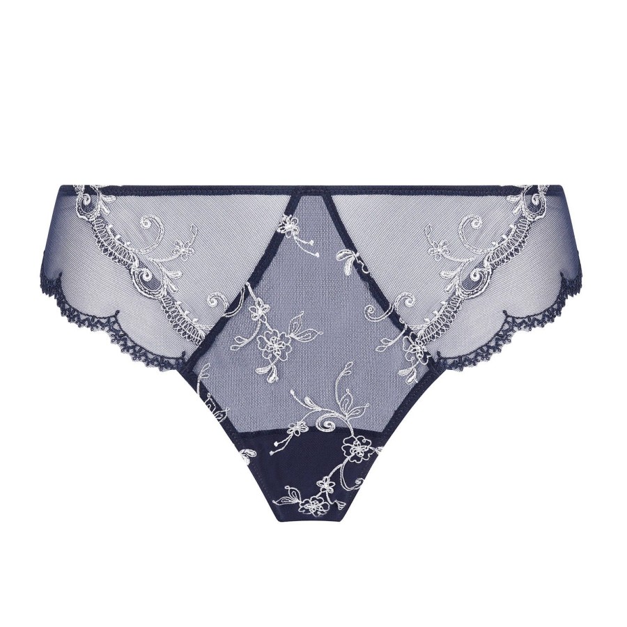 Culottes Lise Charmel | Slip Seduction Marine Argent