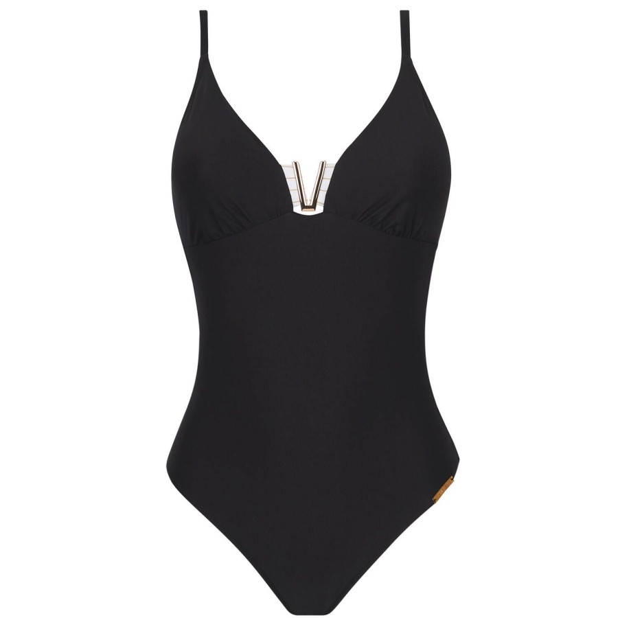 Maillots De Bain Lise Charmel Autres Formes | Maillot De Bain 1 Piece Sans Armatures Voyage Jet-Set