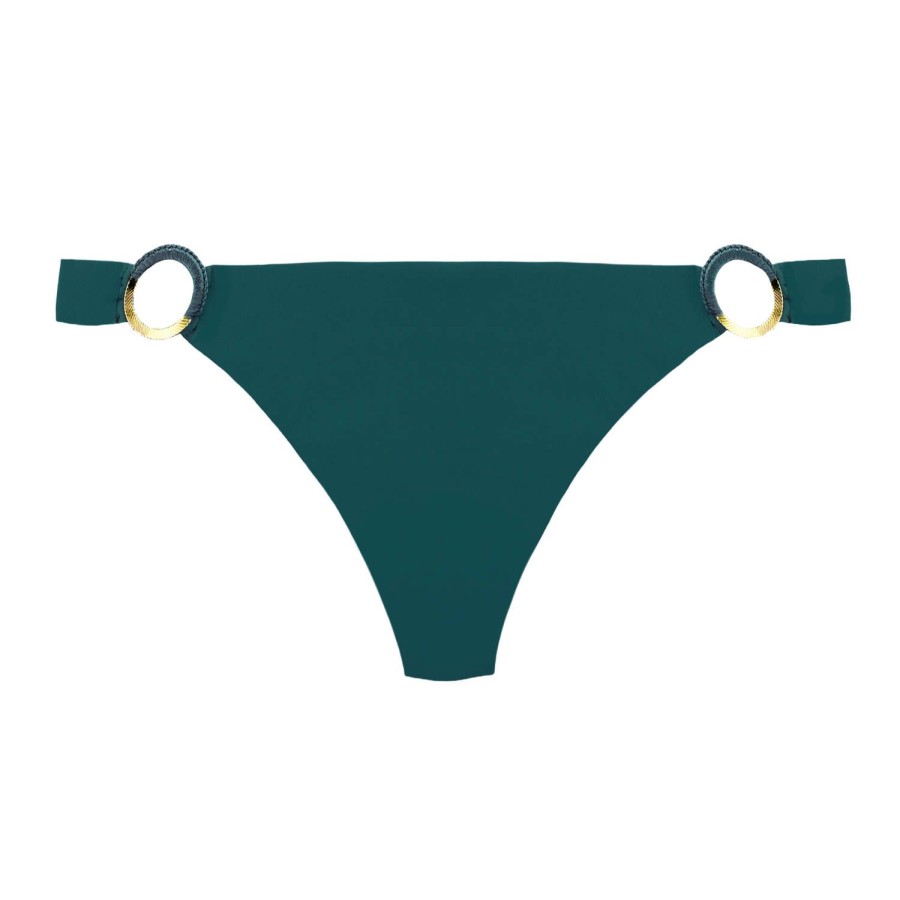 Maillots De Bain Aubade Bresilien / Tanga | Bas De Maillot De Bain Slip Mini-Coeur Oasis