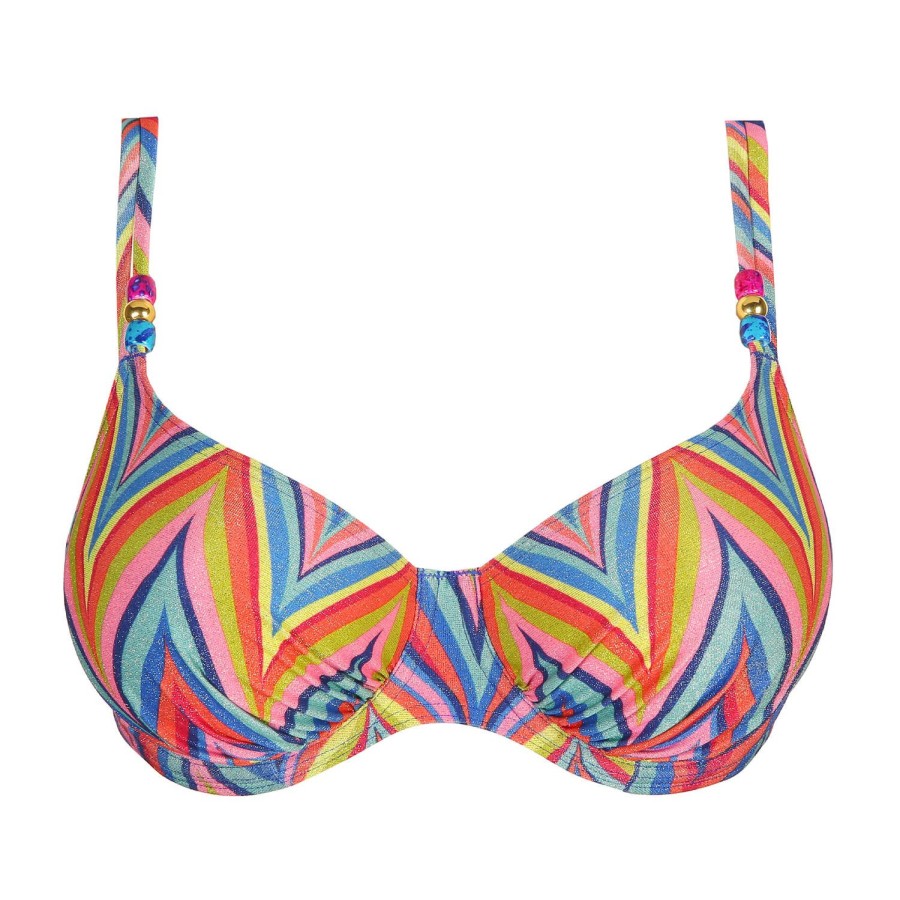 Maillots De Bain PrimaDonna Emboitant | Haut De Maillot De Bain Emboitant Rainbow Paradise