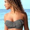 Maillots De Bain Freya Bandeau | Haut De Maillot De Bain Bandeau Armatures Monochrome