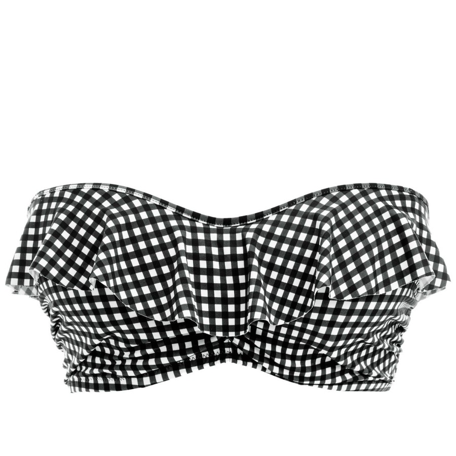 Maillots De Bain Freya Bandeau | Haut De Maillot De Bain Bandeau Armatures Monochrome