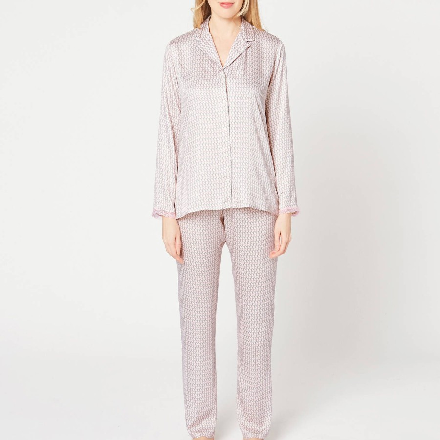 Lingerie De Nuit Le Chat | Pyjama Boutonne Multico