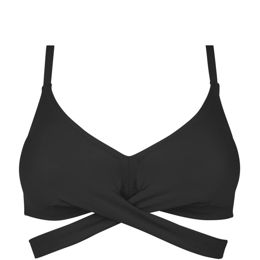 Maillots De Bain Antigel Triangle | Haut De Maillot De Bain Triangle Mousse Noir