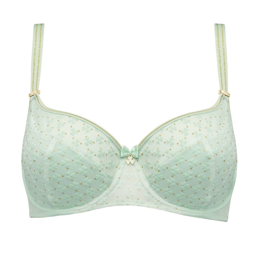 Soutiens-Gorge Marlies Dekkers | Soutien-Gorge Emboitant Green Clover And Gold