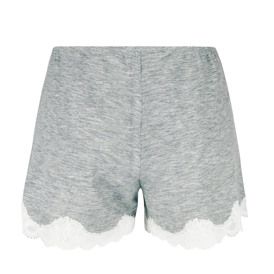 Lingerie De Nuit Antigel | Short Chine Gris