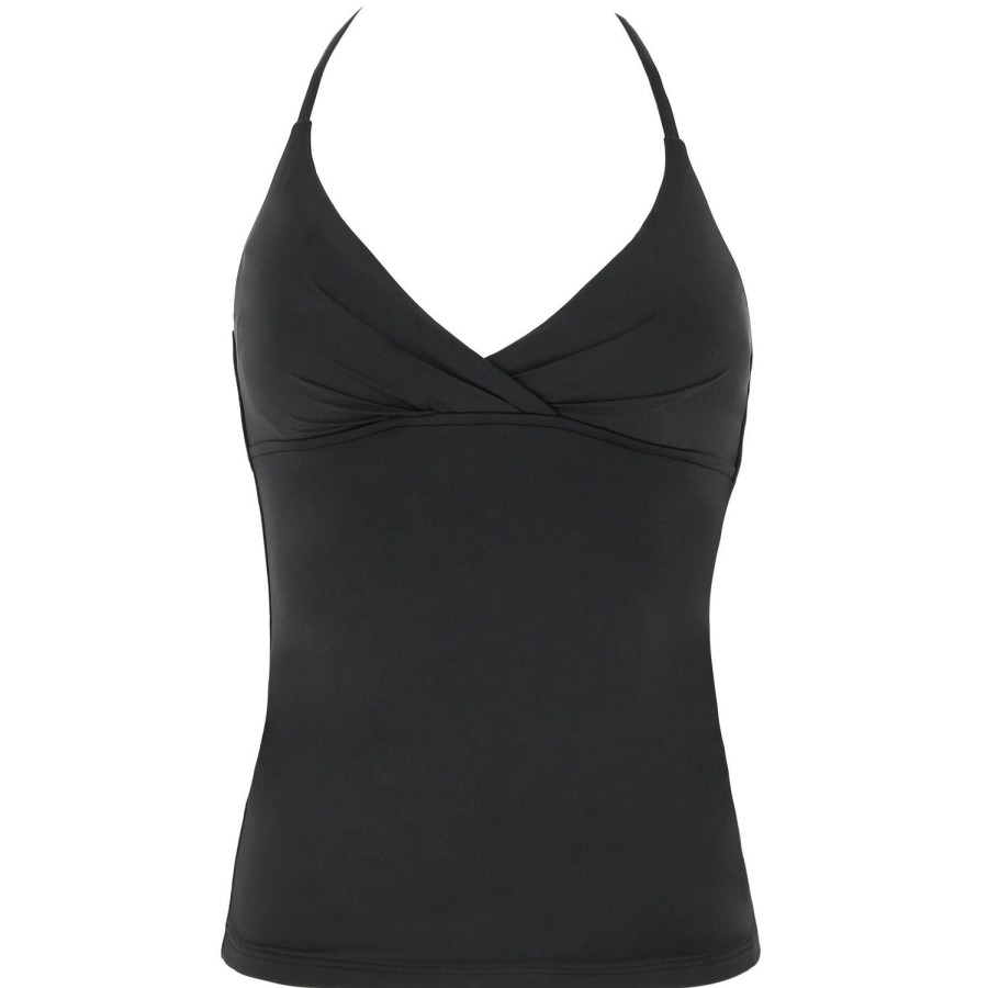 Maillots De Bain Seafolly Tankini | Haut De Maillot De Bain Tankini Noir