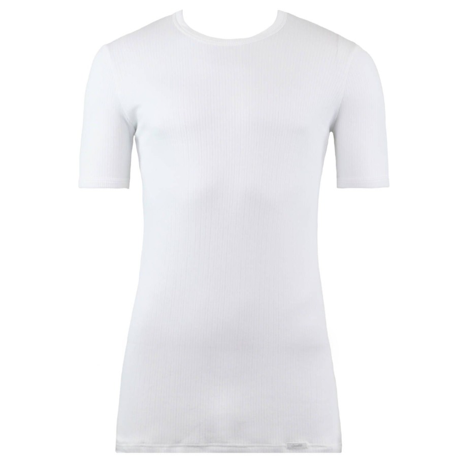 Homme Oscalito T-Shirt Et Debardeur Homme | T-Shirt Manches Courtes Homme En Coton Blanc