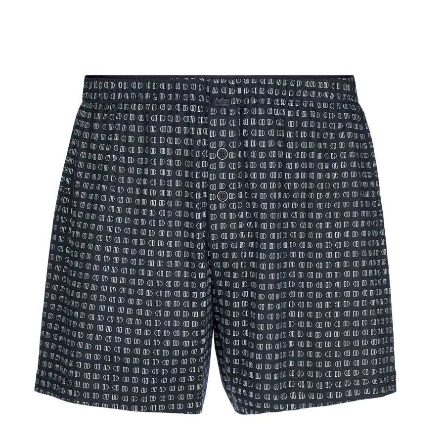 Homme Calida Calecon Homme | Calecon Homme En Coton Dark Sapphire