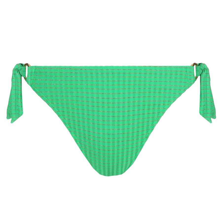 Maillots De Bain PrimaDonna Culotte Et Slip | Bas De Maillot De Bain Slip Noue Lush Green