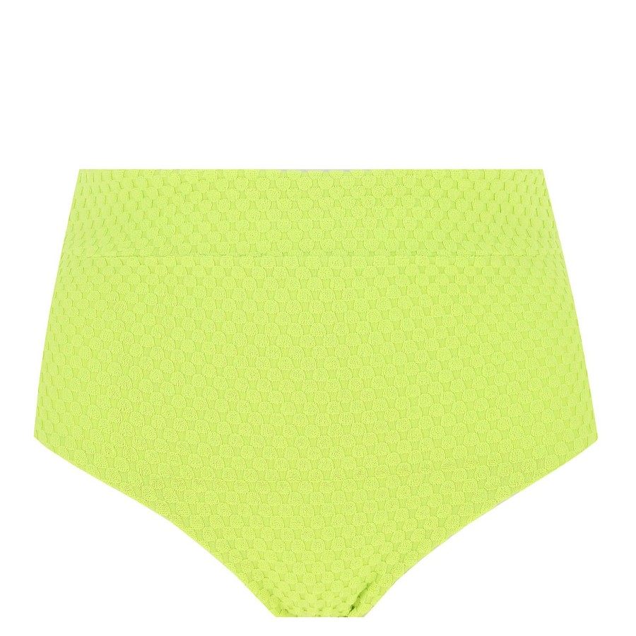 Maillots De Bain Seafolly Culotte Haute | Bas De Maillot De Bain Culotte Haute Wild Lime