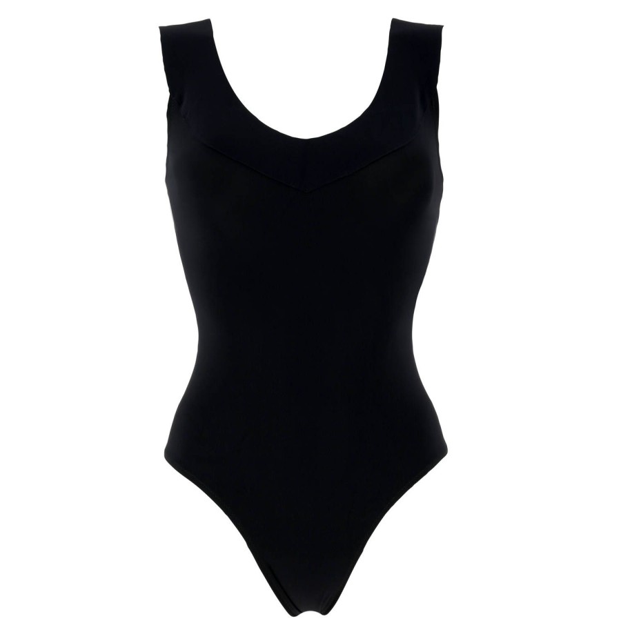 Maillots De Bain Pain de Sucre Autres Formes | Maillot De Bain 1 Piece Soya Sans Armatures Noir