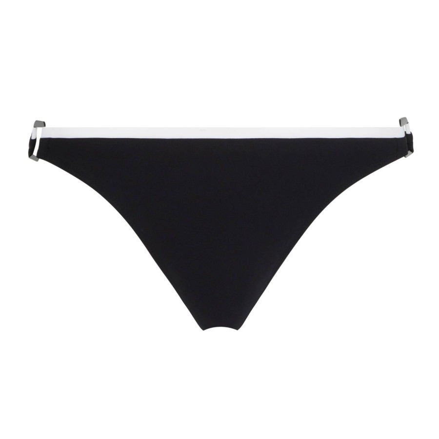 Maillots De Bain Chantelle Bresilien / Tanga | Bas De Maillot De Bain Slip Bresilien Noir & Blanc