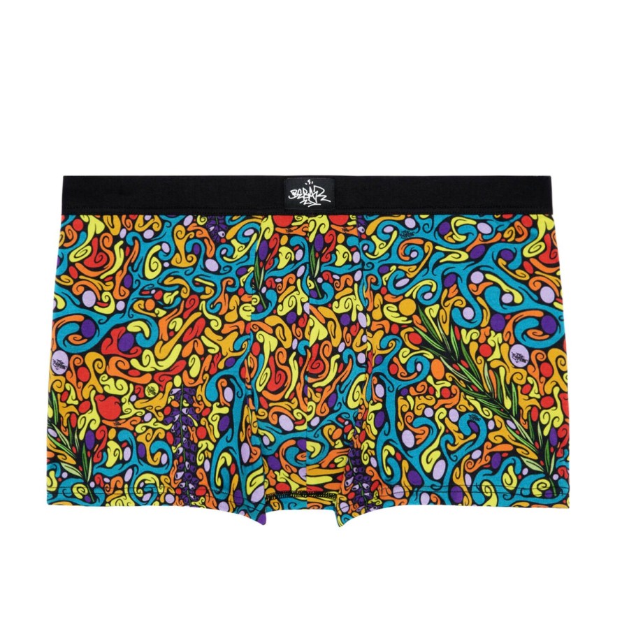 Homme HOM Boxer Homme | Boxer Homme Mars By Bebar En Coton Et Modal Multico Print