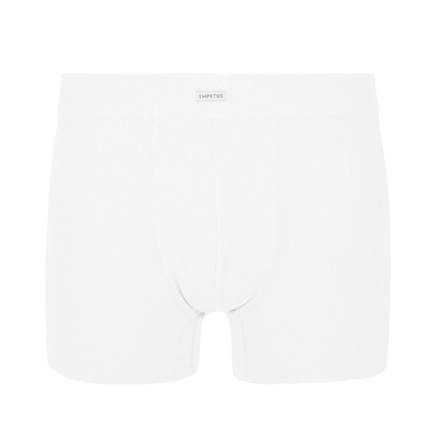 Homme Impetus Boxer Homme | Boxer Homme En Coton Blanc