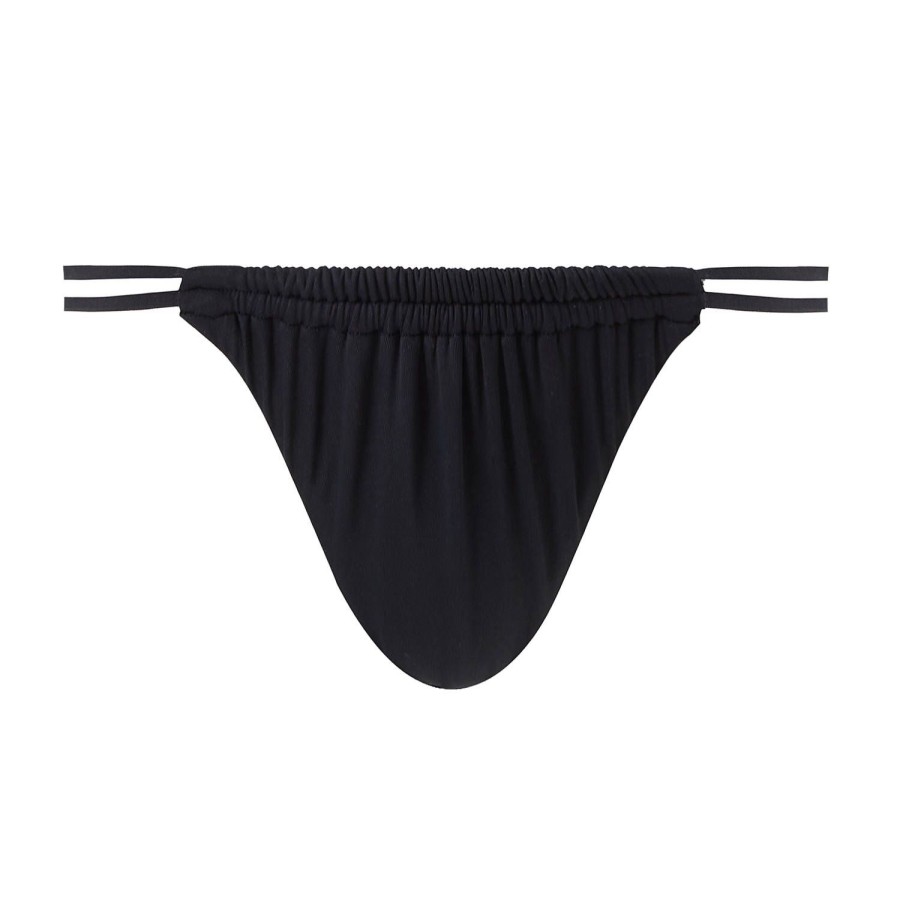 Maillots De Bain Melissa Odabash Bresilien / Tanga | Bas De Maillot De Bain Bresilien Luxor Noir