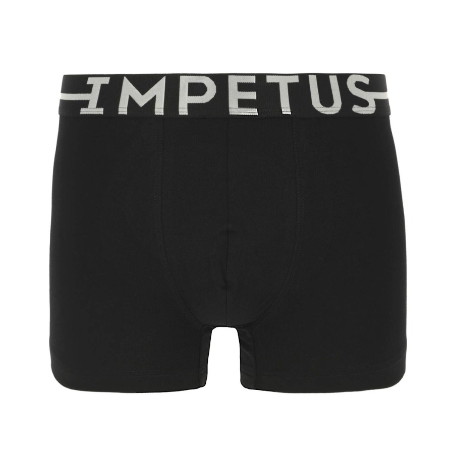 Homme Impetus Boxer Homme | Boxer Homme En Coton Noir