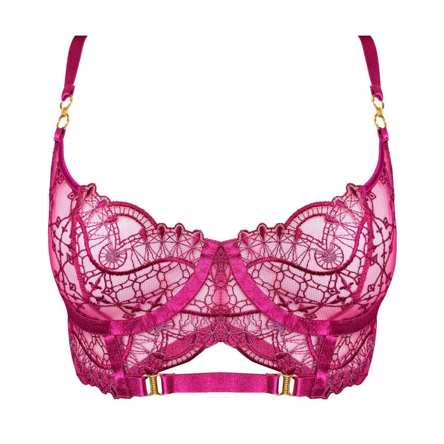 Soutiens-Gorge Bordelle | Soutien-Gorge Bustier Magenta