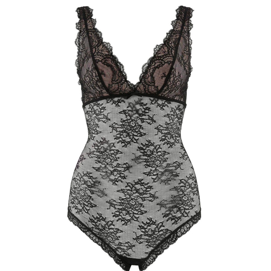 Lingerie Aubade | Body En Dentelle Noir