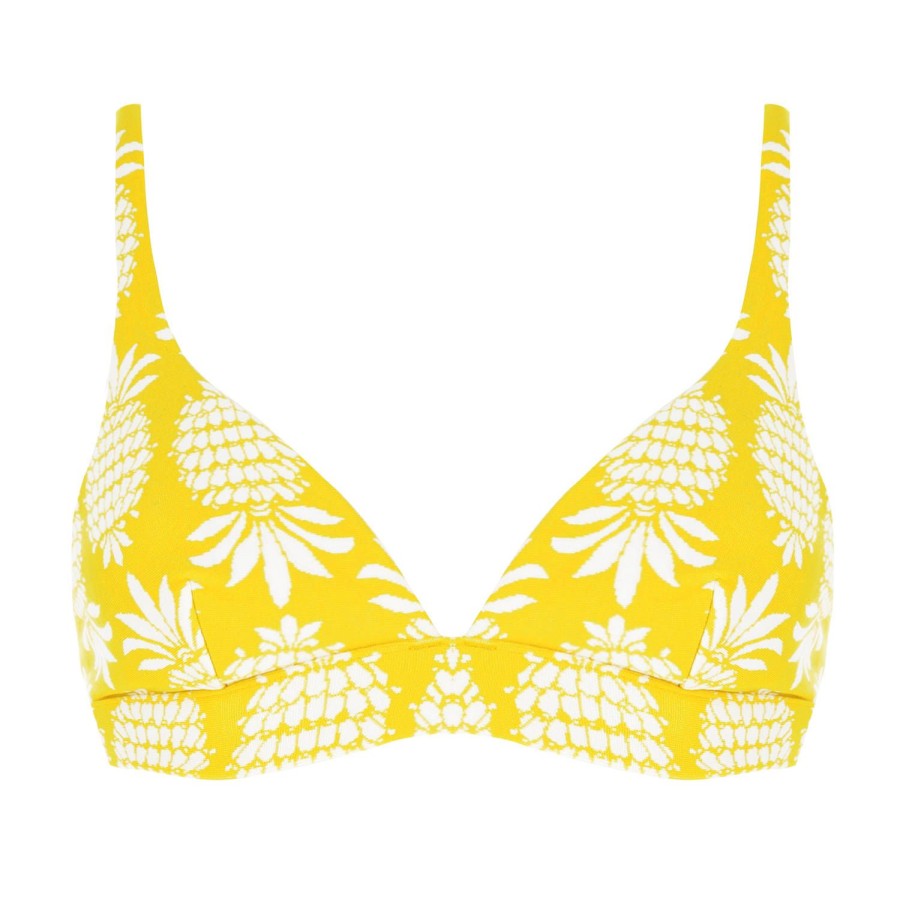 Maillots De Bain Seafolly Coques | Haut De Maillot De Bain Coques Citron