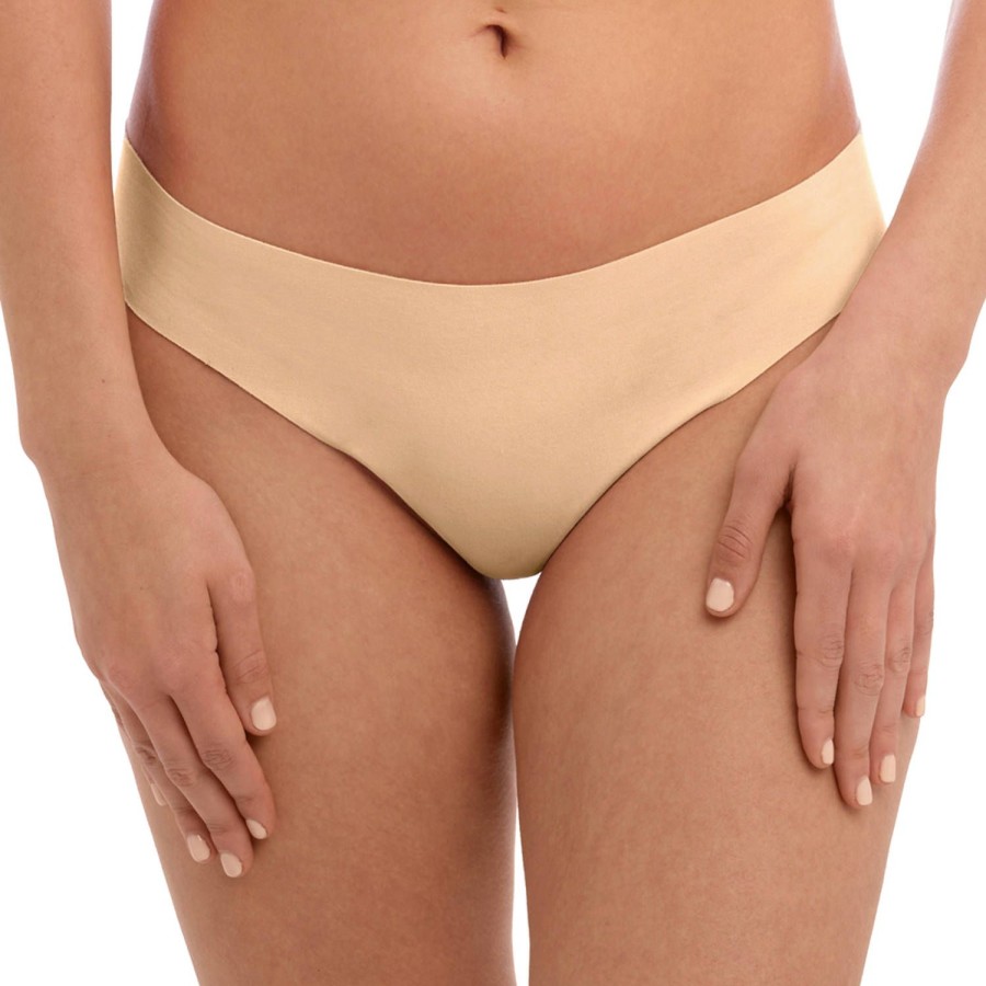 Culottes Wacoal | Tanga Invisible En Coton Frappe