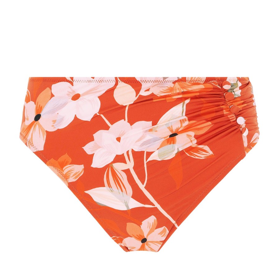 Maillots De Bain Gottex Culotte Haute | Bas De Maillot De Bain Culotte Haute Echancree Spice