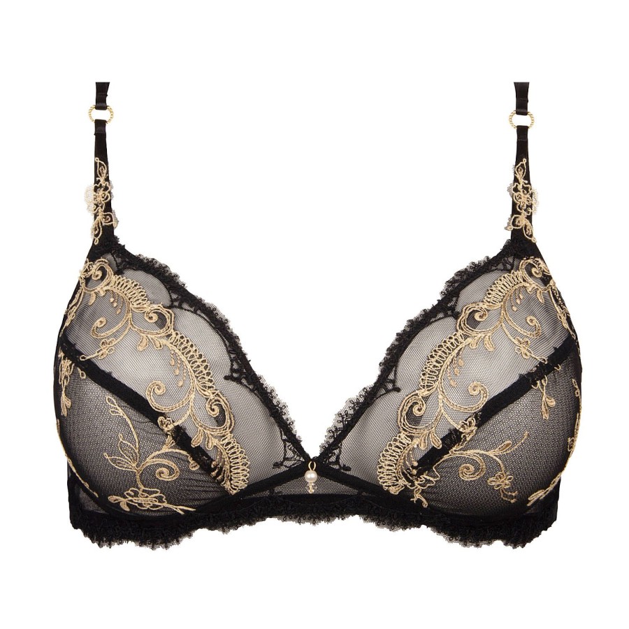 Soutiens-Gorge Lise Charmel | Soutien-Gorge Sans Armatures Or Glamour