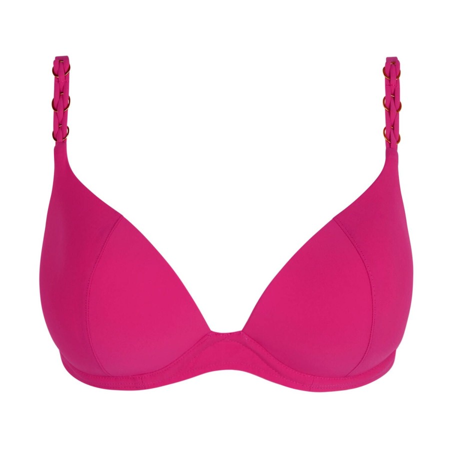 Maillots De Bain Chantelle Push-Up | Haut De Maillot De Bain Push-Up Cybele Pink