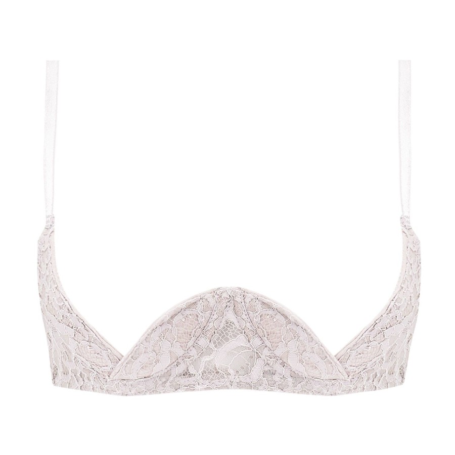 Soutiens-Gorge Coco de Mer | Soutien-Gorge Ouvert En Dentelle Blush