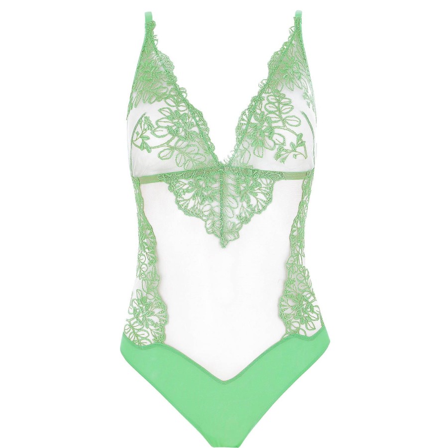 Lingerie I.D. Sarrieri | Body Sans Armatures Light Green