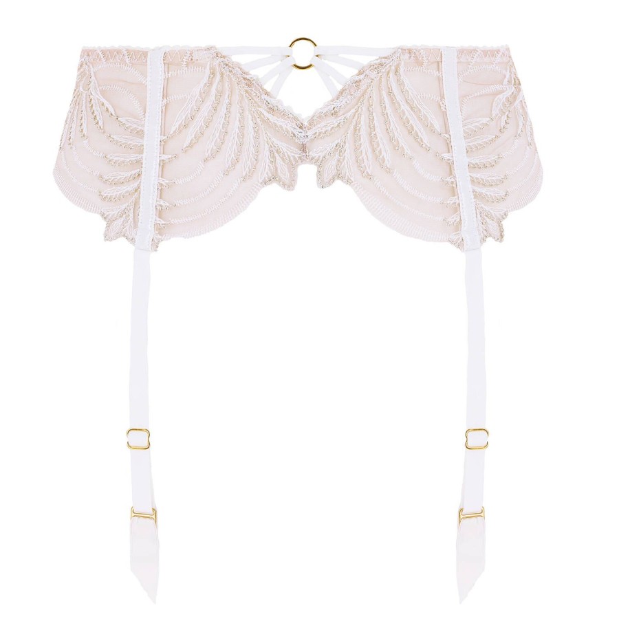 Lingerie Aubade | Porte-Jarretelles Gold Feather