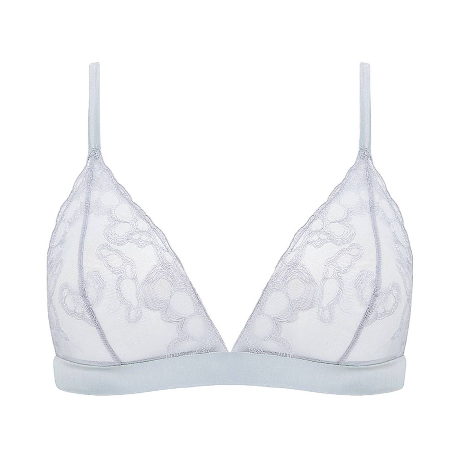 Soutiens-Gorge Fleur of England | Soutien-Gorge Triangle Sans Armatures Mineral Grey