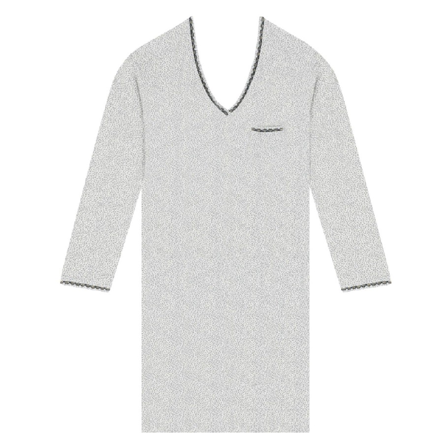 Lingerie De Nuit Le Chat | Chemise De Nuit Gris