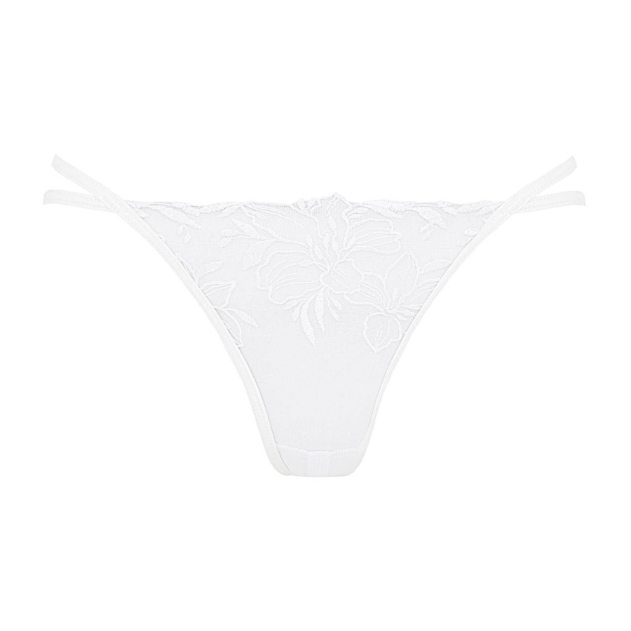 Culottes Agent Provocateur | Slip Ouvert Blanc