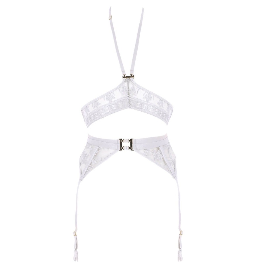 Lingerie Aubade | Harnais Porte-Jarretelles Platinium